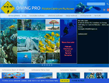 Tablet Screenshot of divingpro.eu